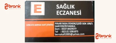 داروخانه دکتر برنا کافی | BERNA KAFI ECZANESİ