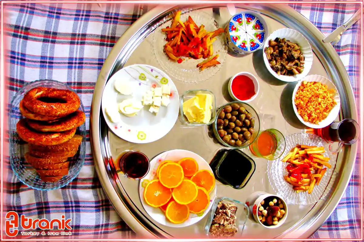 سبک پخت غذای ترکی در مقایسه با ایرانی