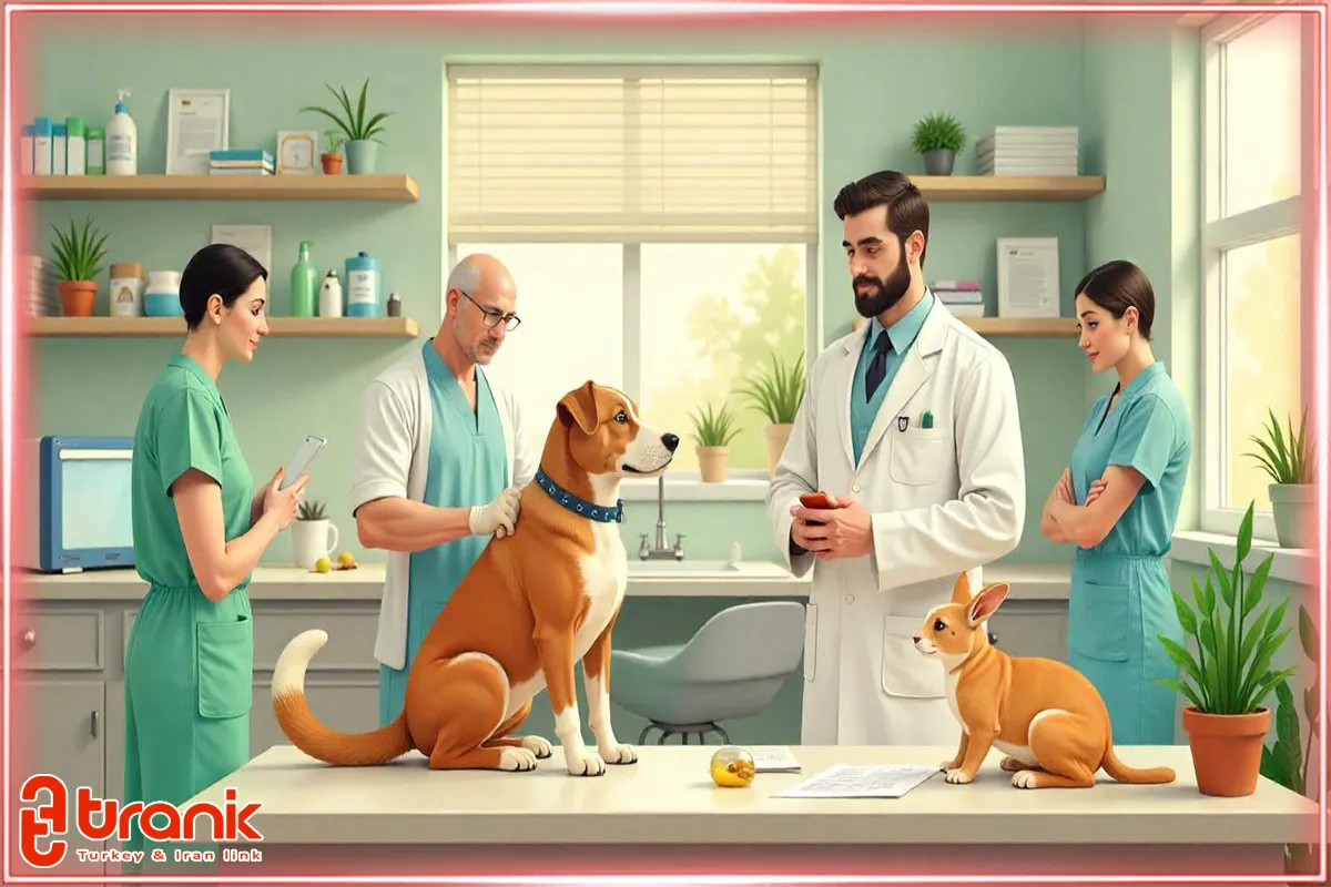 دامپزشک ایرانی در استانبول