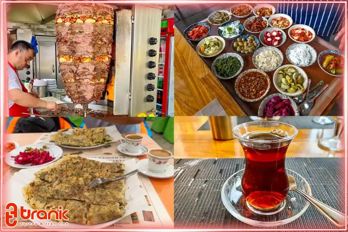 غذاها و نوشیدنی‌های ترکیه؛ تجربه طعم‌های محلی در سفر