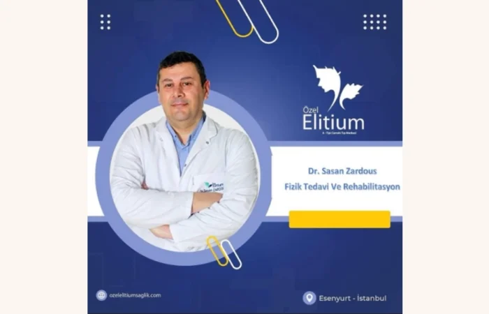 دکتر ساسان زردوست پزشک ایرانی در حوزه طب فیزیکی و توانبخشی در استانبول