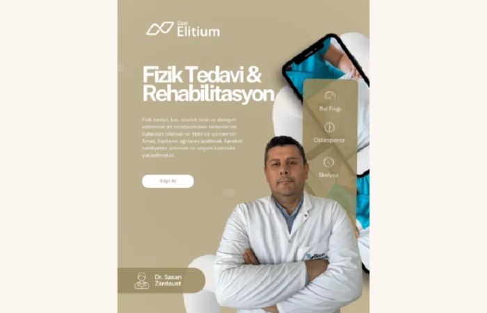 دکتر ساسان زردوست، متخصص طب فیزیکی و توانبخشی در استانبول
