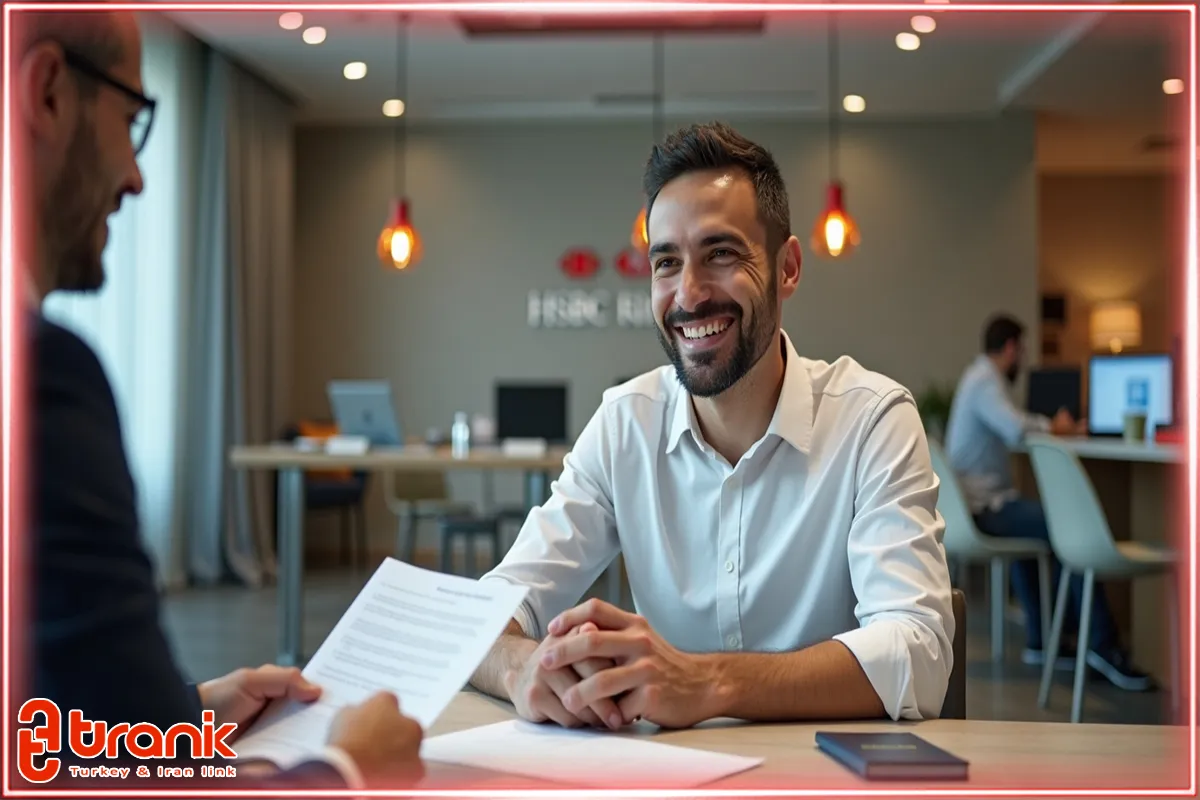 افتتاح حساب بانک HSBC ترکیه